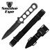 Snake Eye Tactical Heavy Duty Fix Blade Black Diving KNIFE