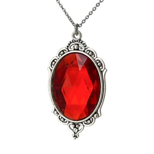 Vampire necklace blood red gothic Halloween renaissance COSTUME