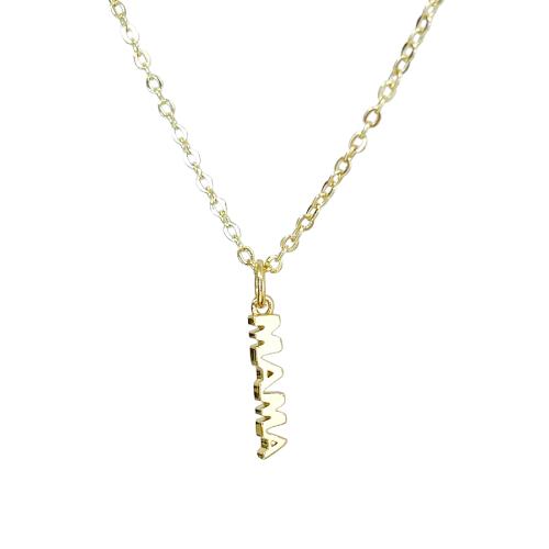 Mama necklace gold dainty JEWELRY for mom