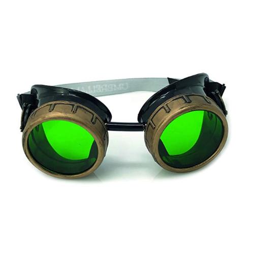 COSTUME aviator vintage pilot goggles party gift welding frame