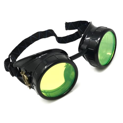 Costume diesel punk goggles party gift welding frame