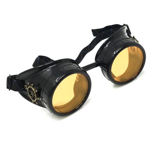 Costume diesel punk goggles party gift welding frame