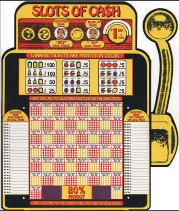 1000 HOLE SLOTS OF CASH WITH 2 SEALS - $1.00 PER PLAY