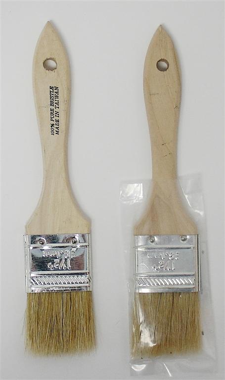 1-1/2'' Natural White Bristle CHIP Brush, Inner pk 36, Case pk 864