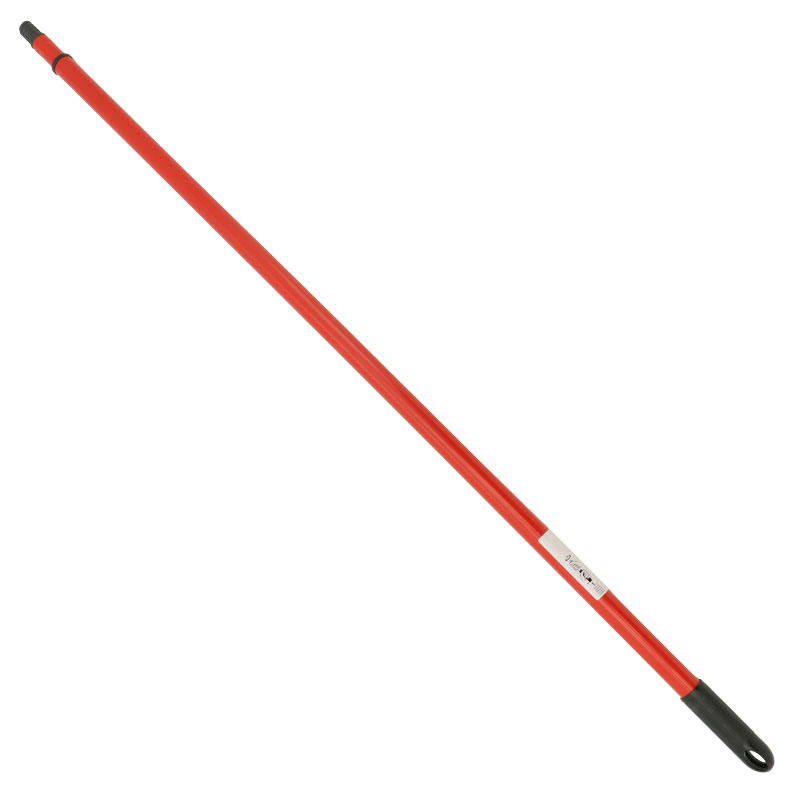 EXTENSION POLE, 43'' TO 79'' TELESCOPING, RED METAL 20\20