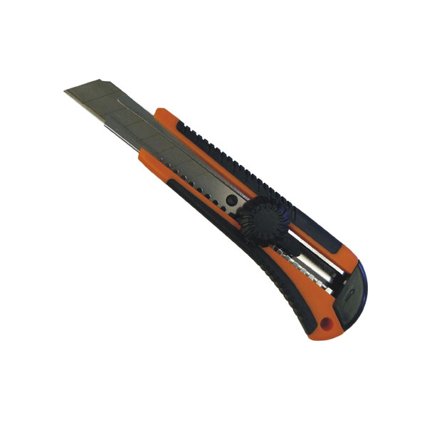 Snap Off KNIFE, 18mm Heavy Duty Professional with Metal Chamber