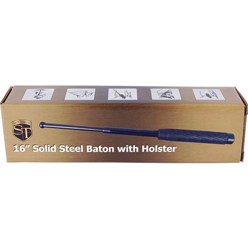 16 inch Rubber Handle Steel BATON