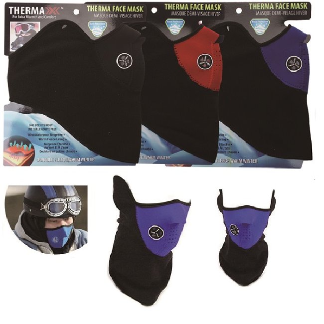 Thermal Fleece Windproof Half Face Mask [Vented]