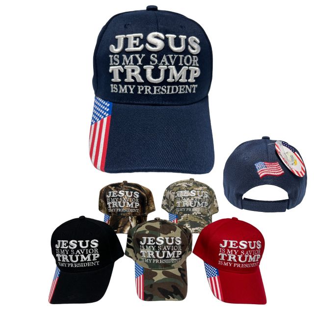 # TRUMP Hat Jesus is My Savior-TRUMP is My President Hat