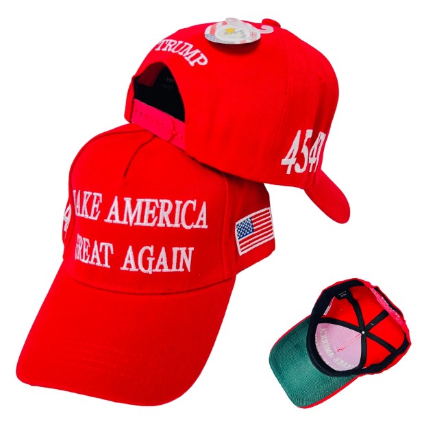 #Trump HAT [MAKE AMERICA GREAT AGAIN]45-47 RED Only ETA 11/26