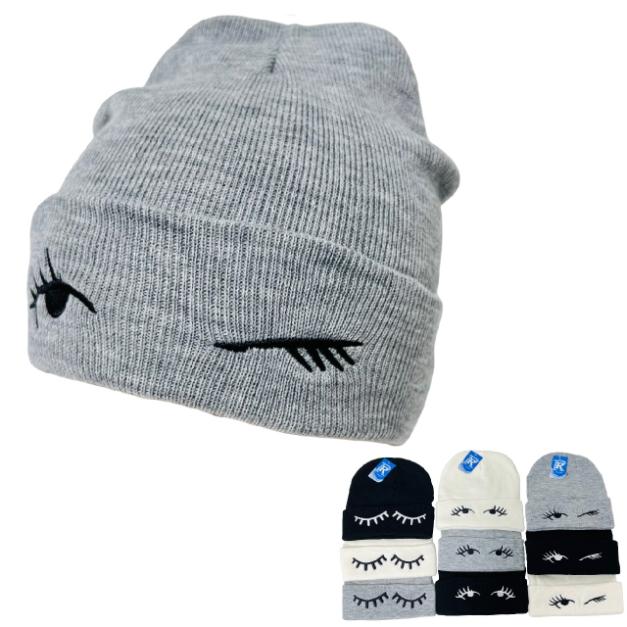 Knitted Cuffed HAT [Lashes]