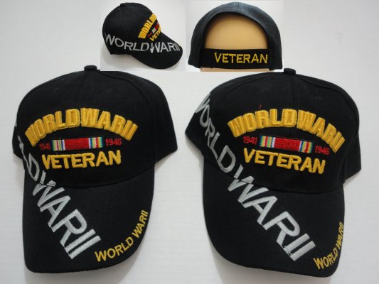 . World War II Veteran HAT [Lg Letters]