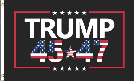 * . 3'X5' FLAG TRUMP 45*47