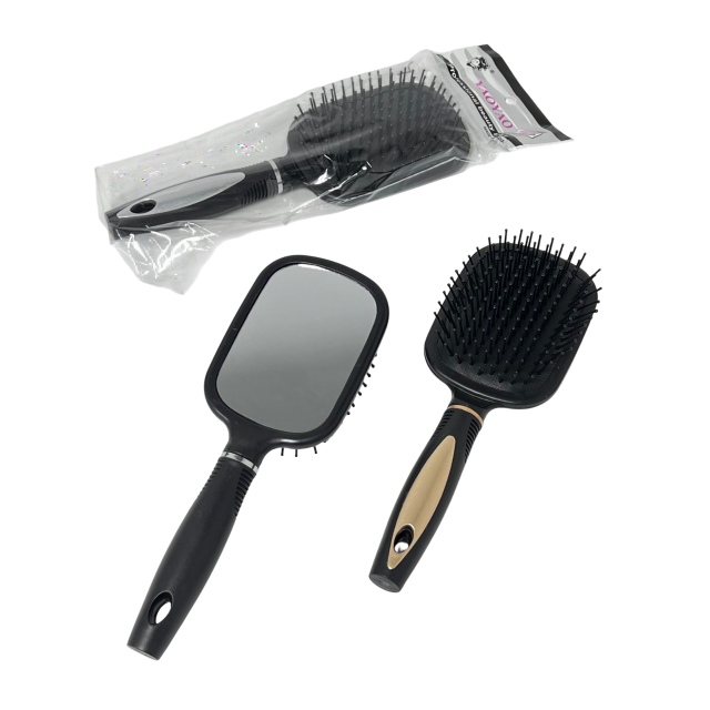 9.5'' Hair Brush with MIRROR