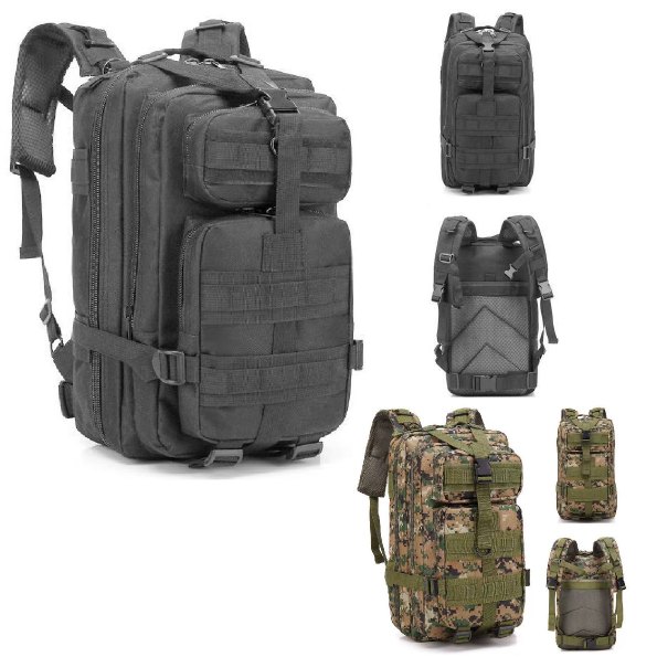 Tactical Multi-Compartment BACKPACK [21''x12''x10'']