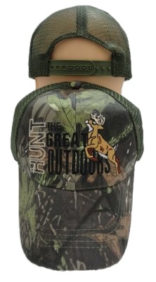 HUNT THE GREAT OUTDOORS Hat --Summer Mesh