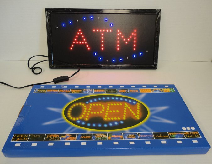 Light Up Sign-ATM