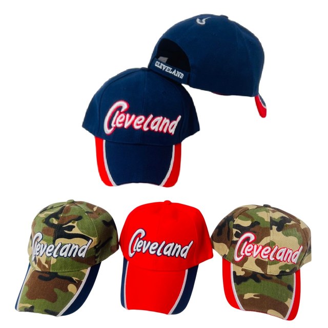 Cleveland Ball Cap [Navy/RED]