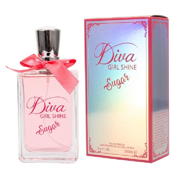 3.4oz Ladies Eau de Parfum [Diva Girl Shine Sugar]