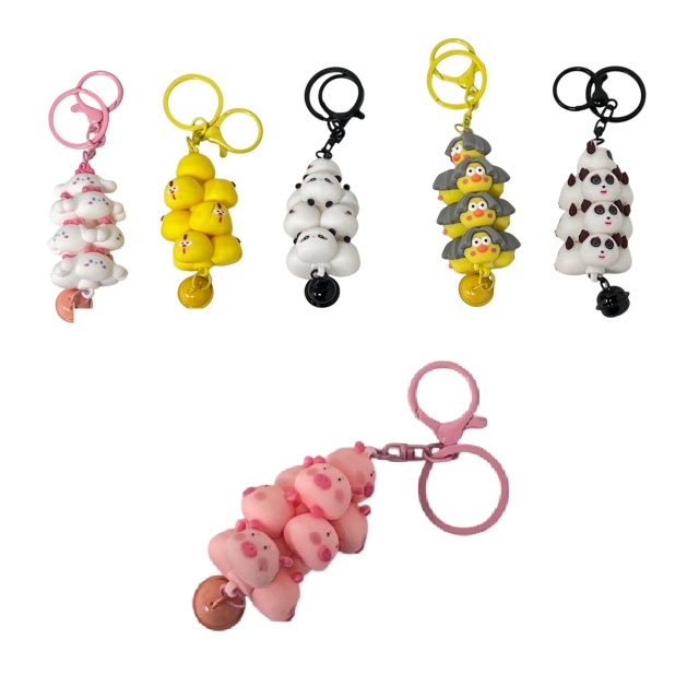 KEYCHAIN Clip [Stacking Animals]