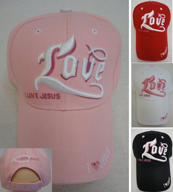 LOVE Hat [I Love Jesus]