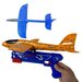 14'' Foam Glider Plane with Launcher TOY