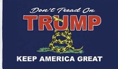 3 X 5 Trump FLAG - Dont Tread On Trump