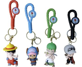 PVC Keychain - 3D  Luffy &  Friends Assortment Backpack CHARM