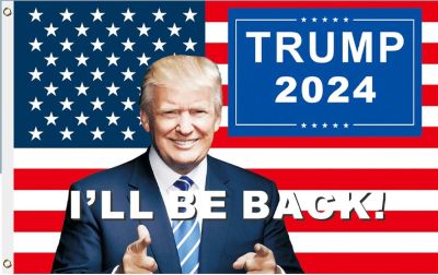 3 X 5 Trump FLAG - I'll Be Back