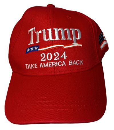 Trump 2024 Red Take America Back FLAG