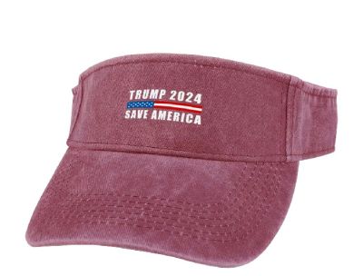 Trump VISOR Stonewashed 2024 Save America