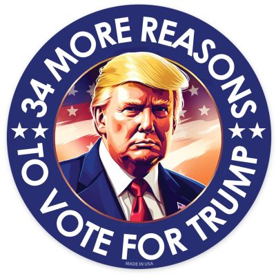 Trump Magnet Round 34 More Reasons to Vote