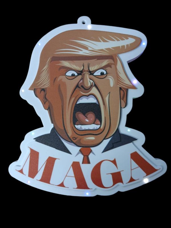 *Trump Novelty LED Foam SIGN 8 X 6 MAGA