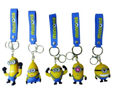 PVC Keychain Minions Assortment #4