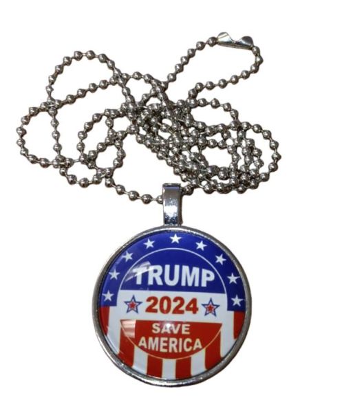 Trump NECKLACE 2024 Save America