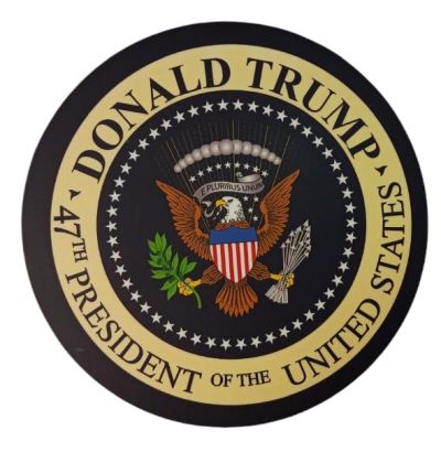 *** Magnet - Round Donald Trump Presidential Seal