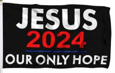 * 3 X 5 - Jesus 2024 Our Only Hope