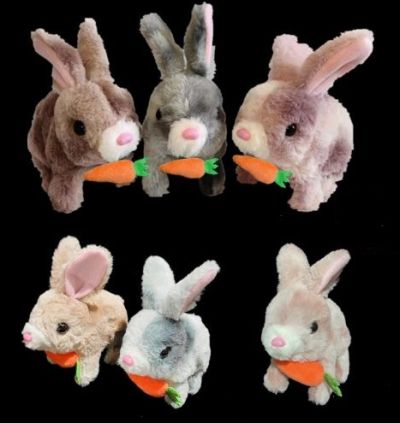 Walking Bunny Battery Operated TOY 7''