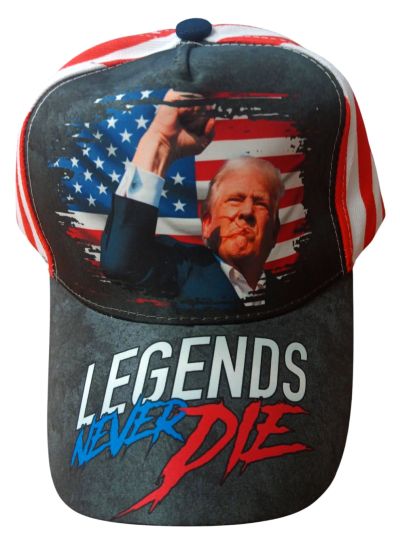 * Trump HAT Sublimated Art Legends Never Die