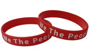 Silicone BRACELET Red - We the People