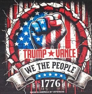 *Trump Magnet 4.5 X 4.5 Trump * Vance We The People