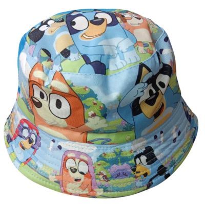 Youth - Adult Bucket Hat Blue DOG