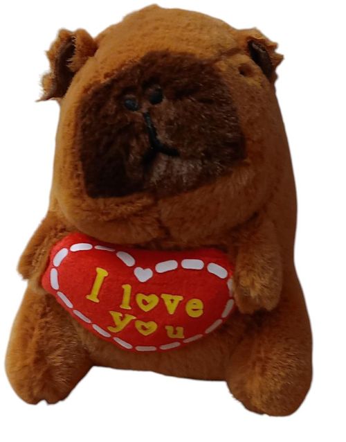 Plush Capybara 5'' KEYCHAIN - Backpack Charm