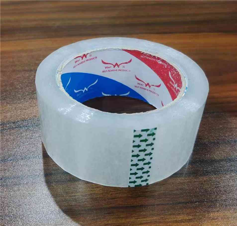 Thick Packing TAPE, 50mic Thick, 2'' x 100 Yd, Crystal Clear