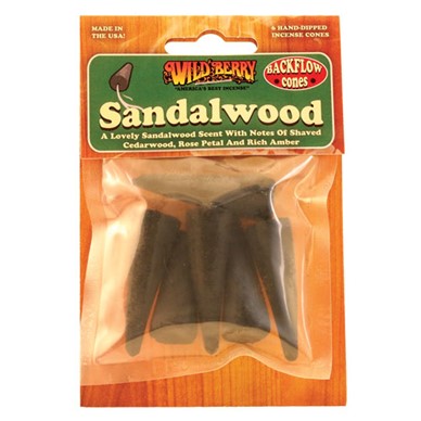 Packaged Sandalwood Back-flow Cones