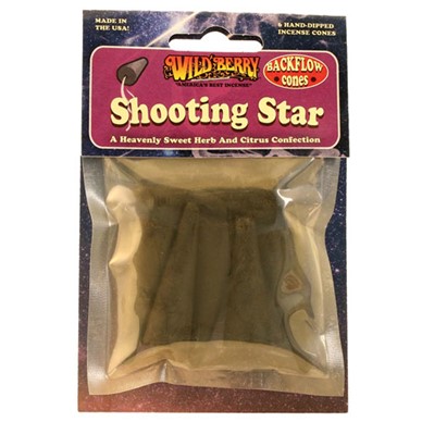 Packaged Shooting Star Back-flow Cones