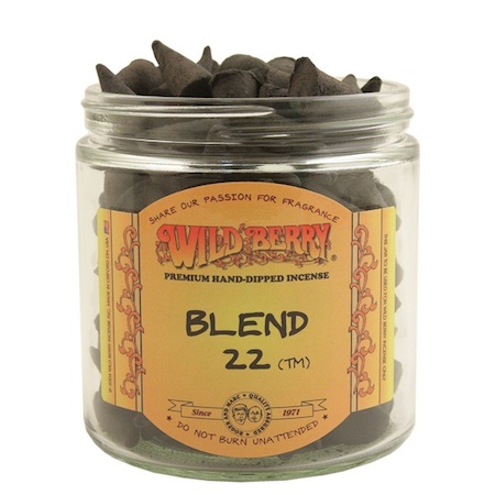 Blend 22 Wild Berry INCENSE Cones.