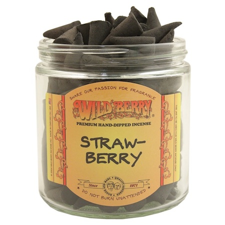 Strawberry Wild Berry INCENSE Cones.