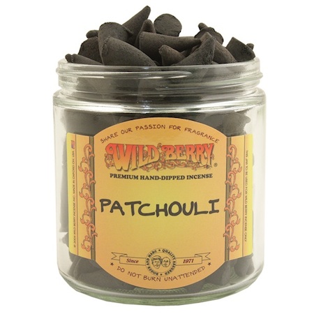 Patchouli Wild Berry INCENSE Cones.