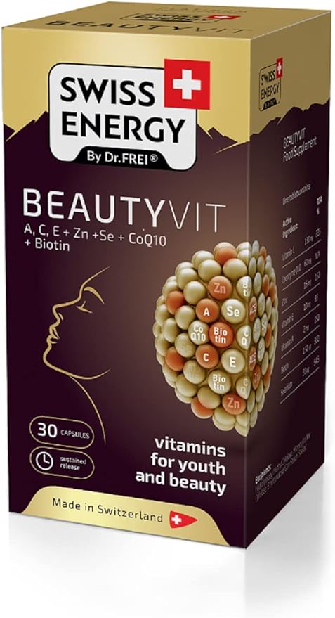 Beautyvit Complex for Youth and Beauty with VITAMINS A, C, E + Zn